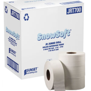 SnowSoft Jumbo Roll Tissue, 2-Ply, 1100 Sq. Ft. (JRT700)