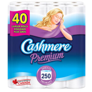 Cashmere 2-Play Bathroom Tissue - 40 Rolls