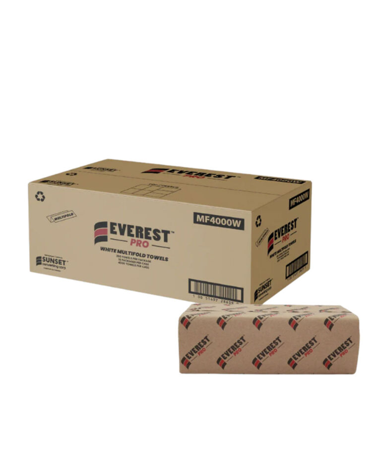 Everest Pro Multifold Hand Towel, White