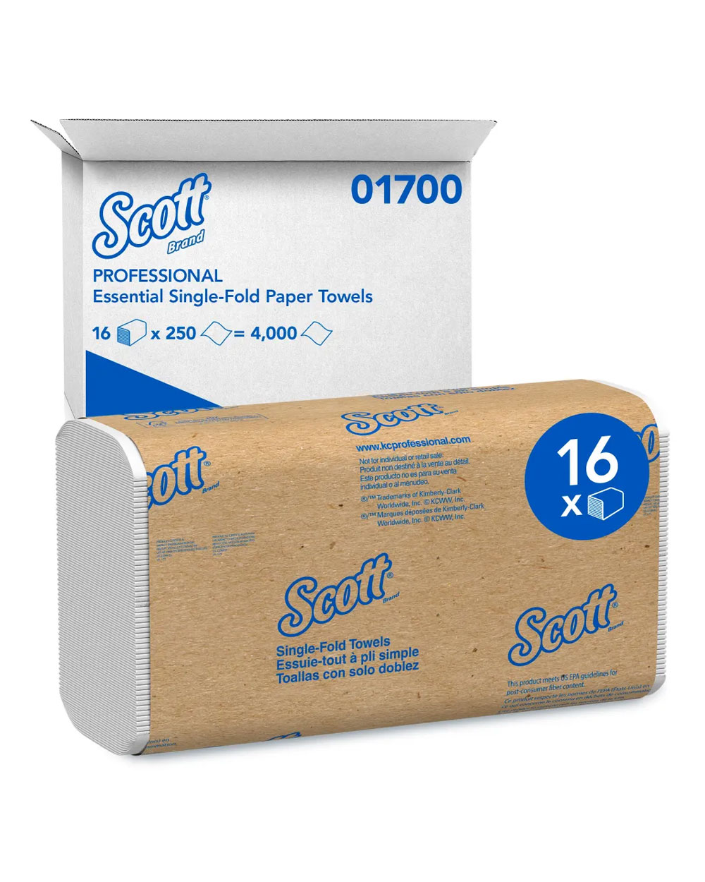 Scott® Single Fold Paper Towels