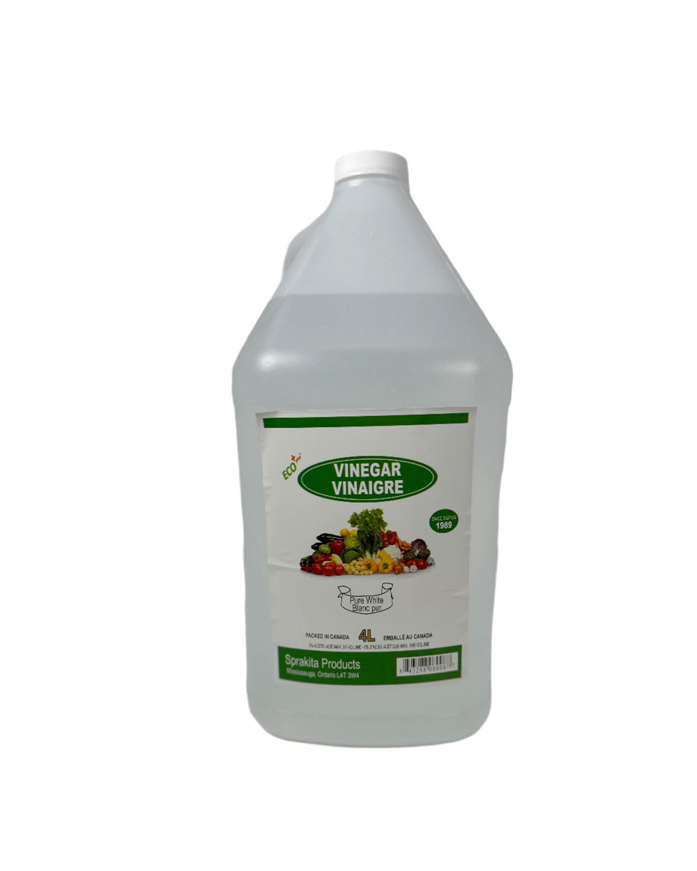 Pure White Vinegar 4L