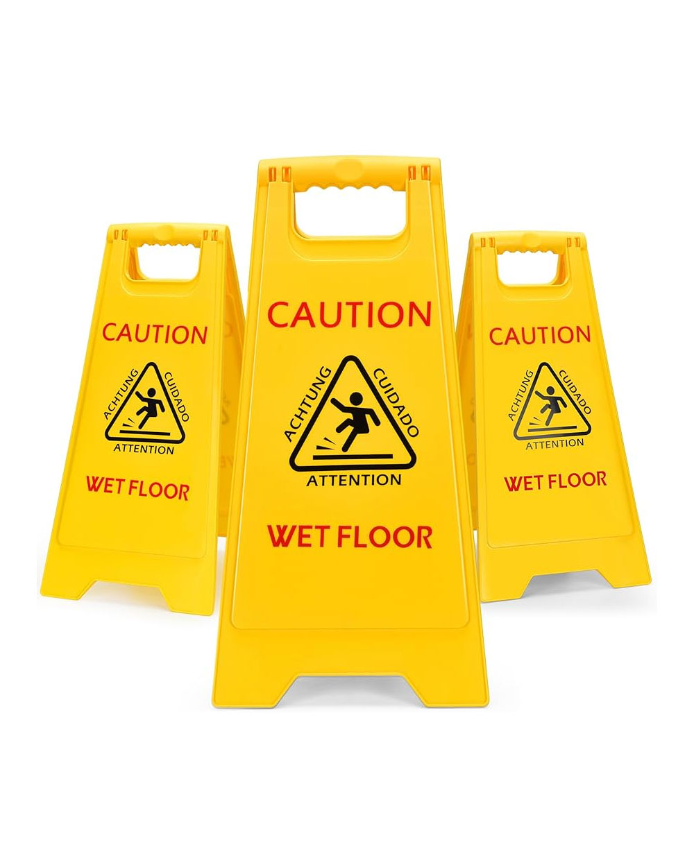 Yellow Wet Floor Sign